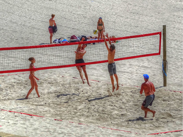 beach volleyball 